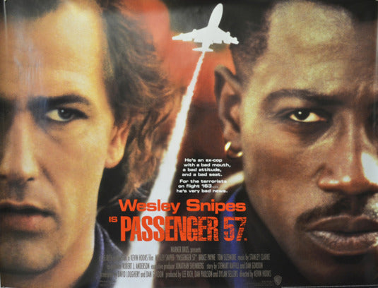 1000 piece jigsaw puzzle for the movie poster: Passenger 57 (1992) ver2