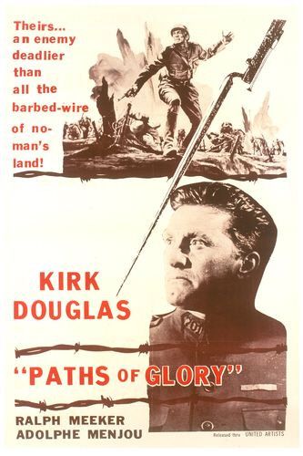 the movie poster: Paths of Glory (1957)