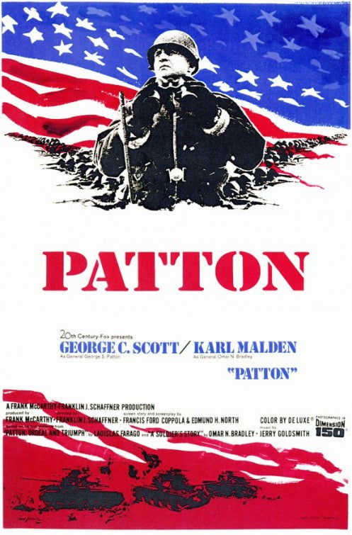 1000 piece jigsaw puzzle for the movie poster: Patton (1970) ver3