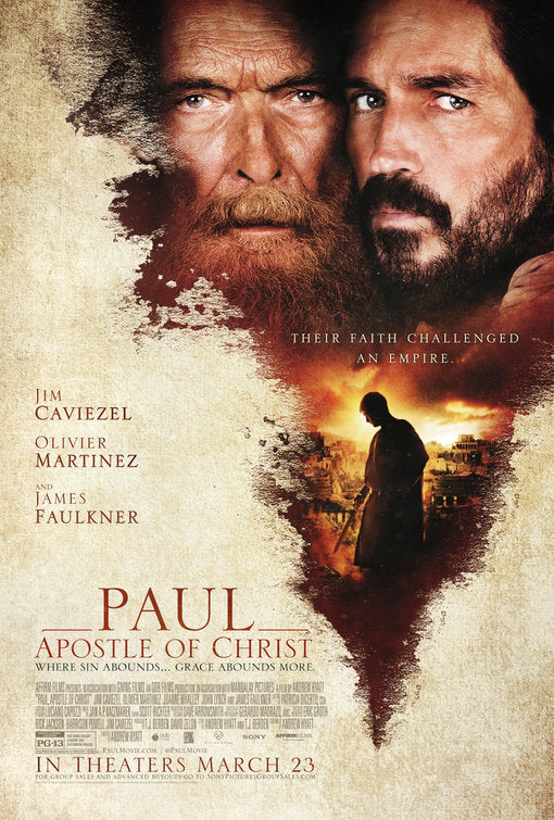1000 piece jigsaw puzzle for the movie poster: Paul, Apostle of Christ (2018)