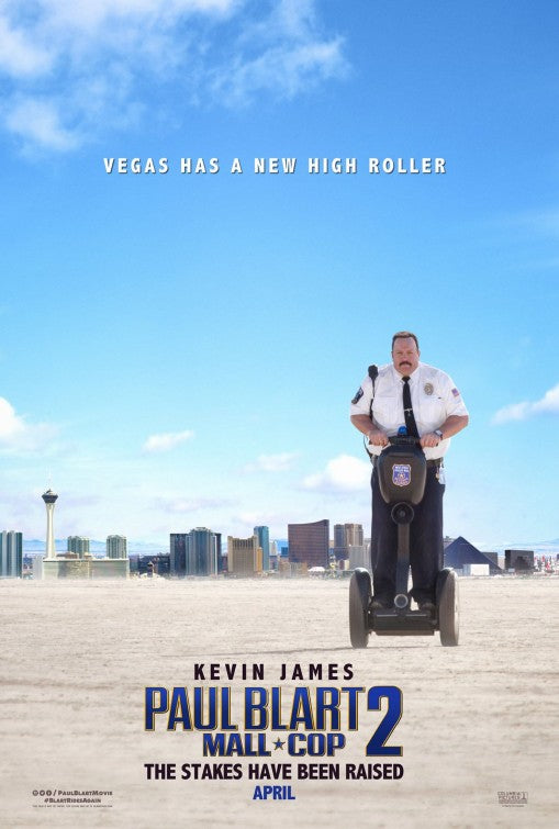 1000 piece jigsaw puzzle for the movie poster: Paul Blart: Mall Cop 2 (2015)