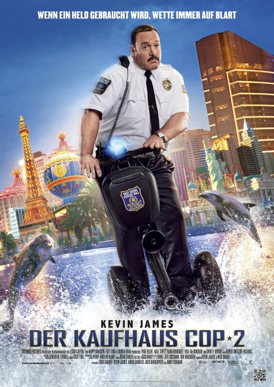 1000 piece jigsaw puzzle for the movie poster: Paul Blart: Mall Cop 2 (2015) ver2