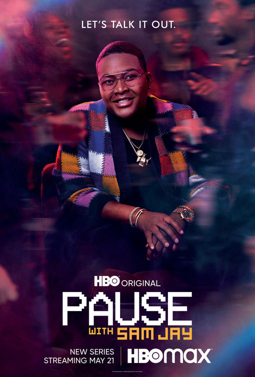 1000 piece jigsaw puzzle for tv poster: Pause With Sam Jay