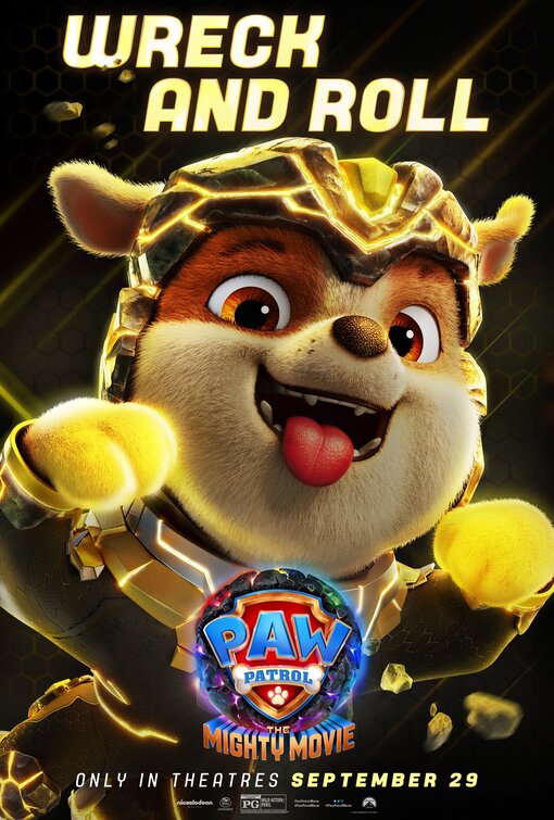 1000 piece jigsaw puzzle for the movie poster: PAW Patrol: The Mighty Movie (2023) ver5