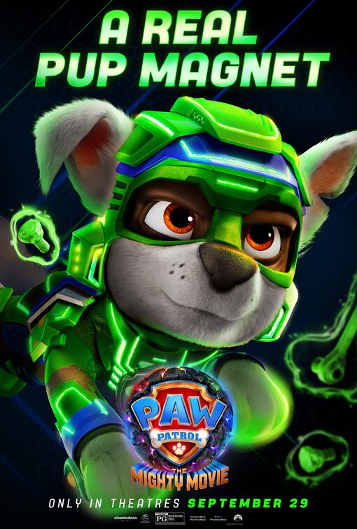 1000 piece jigsaw puzzle for the movie poster: PAW Patrol: The Mighty Movie (2023) ver7