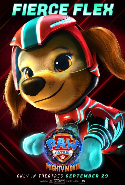 1000 piece jigsaw puzzle for the movie poster: PAW Patrol: The Mighty Movie (2023) ver9