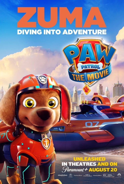 1000 piece jigsaw puzzle for the movie poster: PAW Patrol: The Movie (2021) ver6