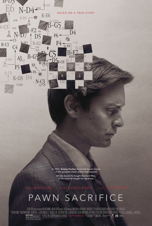 1000 piece jigsaw puzzle for the movie poster: Pawn Sacrifice (2015)