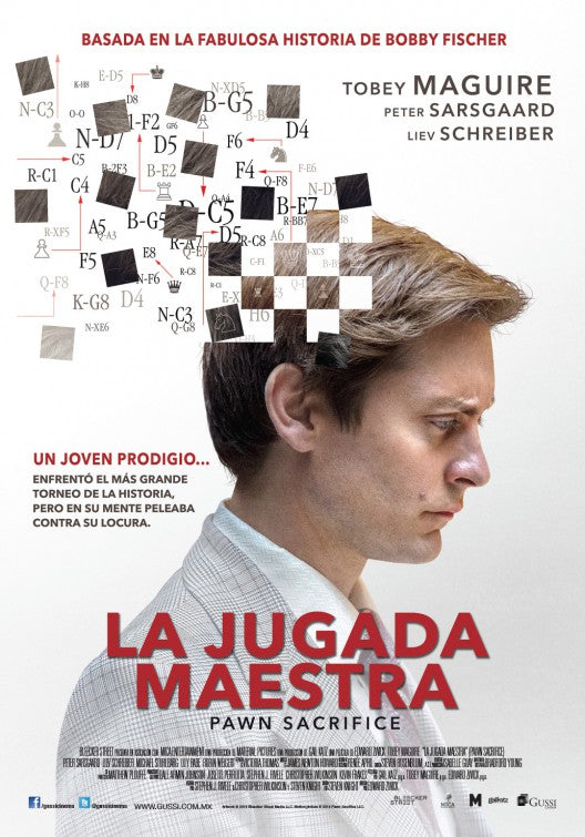1000 piece jigsaw puzzle for the movie poster: Pawn Sacrifice (2015) ver3