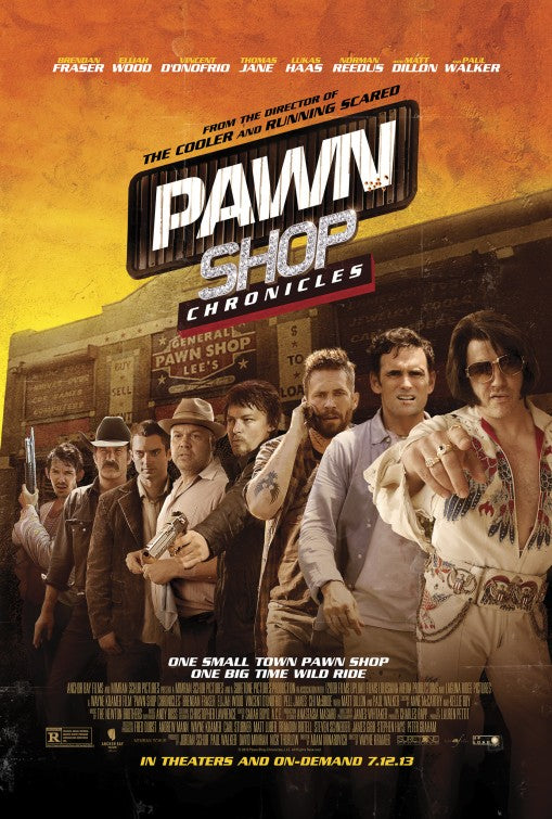 1000 piece jigsaw puzzle for the movie poster: Pawn Shop Chronicles (2013)