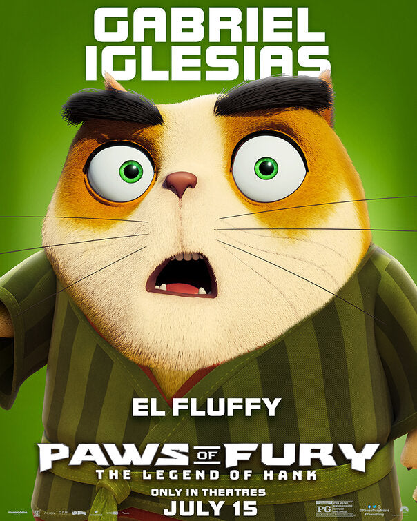 1000 piece jigsaw puzzle for the movie poster: Paws of Fury: The Legend of Hank (2022) ver9