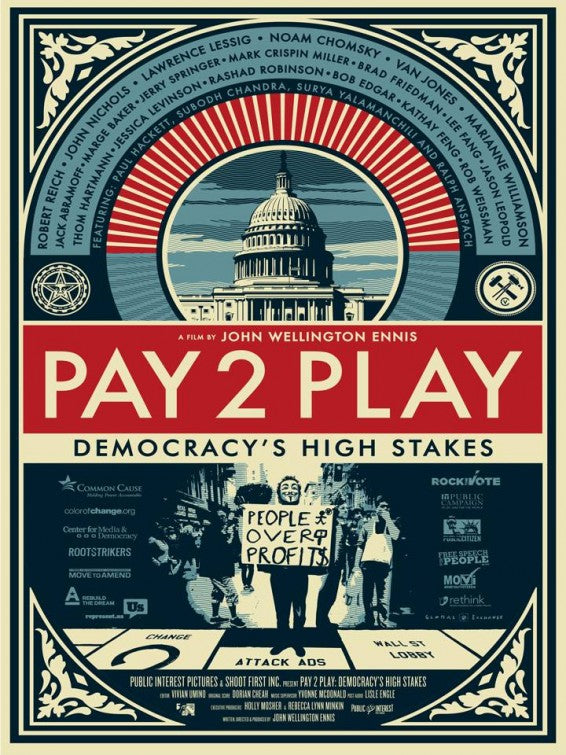 1000 piece jigsaw puzzle for the movie poster: Pay 2 Play (2014)