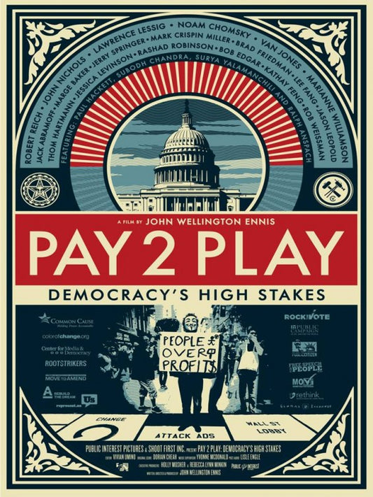 1000 piece jigsaw puzzle for the movie poster: Pay 2 Play (2014)