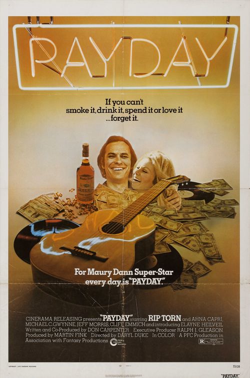 the movie poster: Payday (1973)