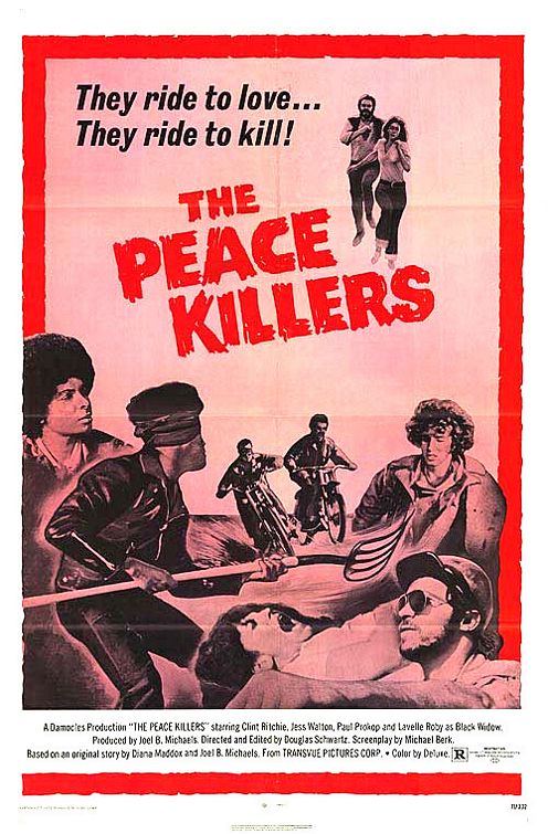 the movie poster: The Peace Killers (1971)