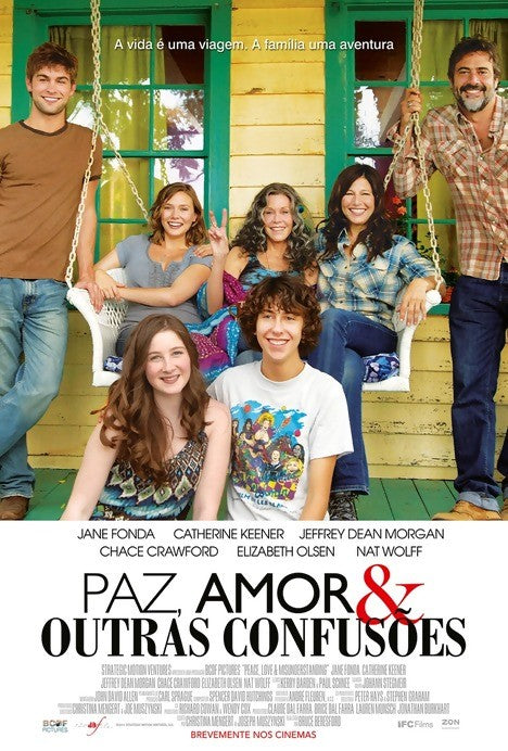 1000 piece jigsaw puzzle for the movie poster: Peace, Love, & Misunderstanding (2012) ver2