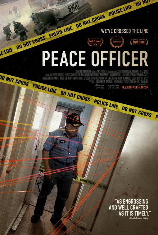 1000 piece jigsaw puzzle for the movie poster: Peace Officer (2015)