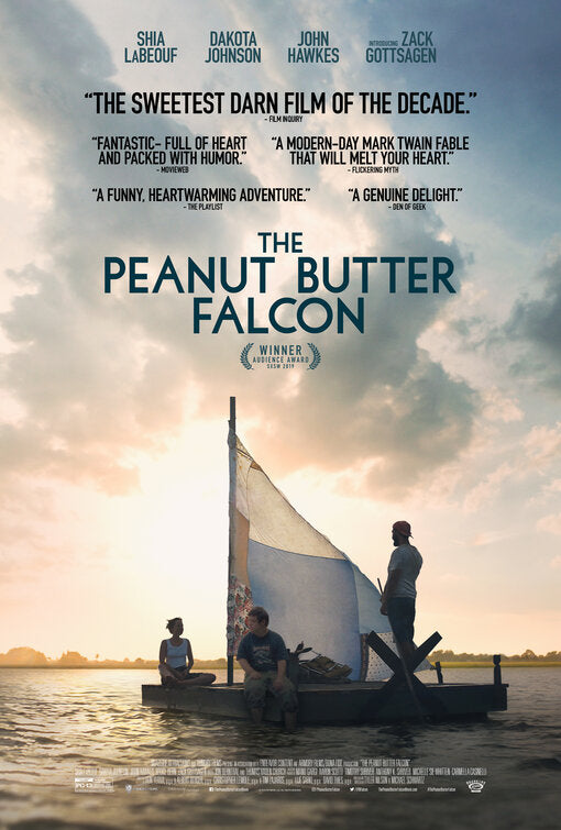 1000 piece jigsaw puzzle for the movie poster: The Peanut Butter Falcon (2019)