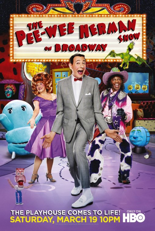 1000 piece jigsaw puzzle for tv poster: The Pee-Wee Herman Show on Broadway