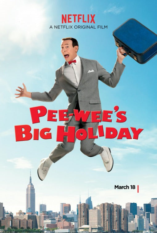 1000 piece jigsaw puzzle for tv poster: Pee-wee's Big Holiday