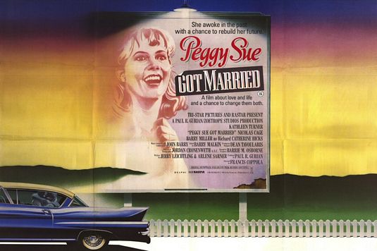the movie poster: Peggy Sue Got Married (1986) ver2