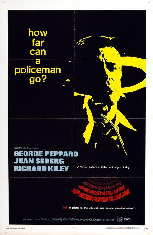 the movie poster: Pendulum (1969)