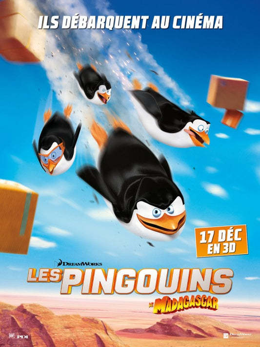 1000 piece jigsaw puzzle for the movie poster: Penguins of Madagascar (2014) ver2