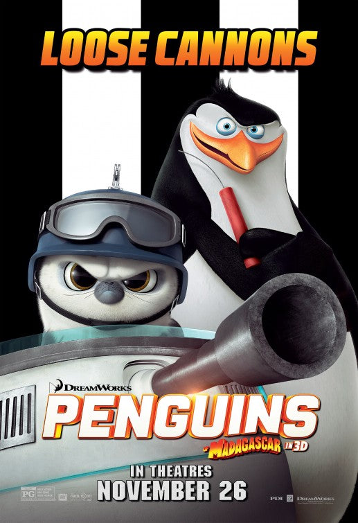 1000 piece jigsaw puzzle for the movie poster: Penguins of Madagascar (2014) ver4