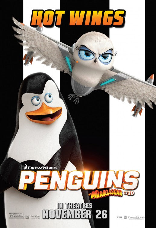 1000 piece jigsaw puzzle for the movie poster: Penguins of Madagascar (2014) ver5