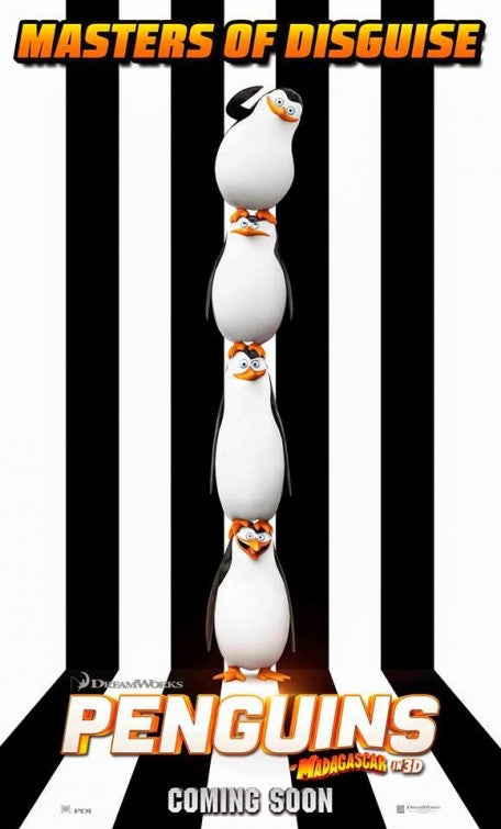 1000 piece jigsaw puzzle for the movie poster: Penguins of Madagascar (2014) ver7