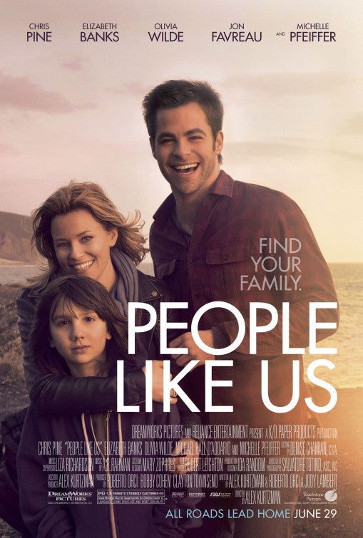 1000 piece jigsaw puzzle for the movie poster: People Like Us (2012)