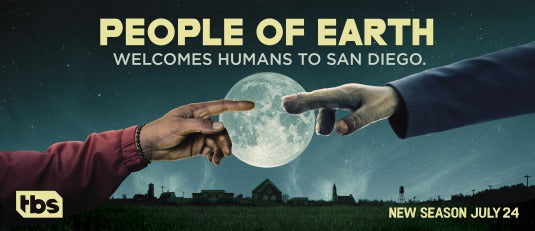 1000 piece jigsaw puzzle for tv poster: People of Earth, ver3