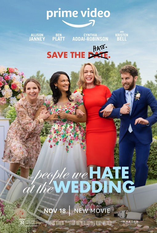 1000 piece jigsaw puzzle for the movie poster: The People We Hate at the Wedding (2022)