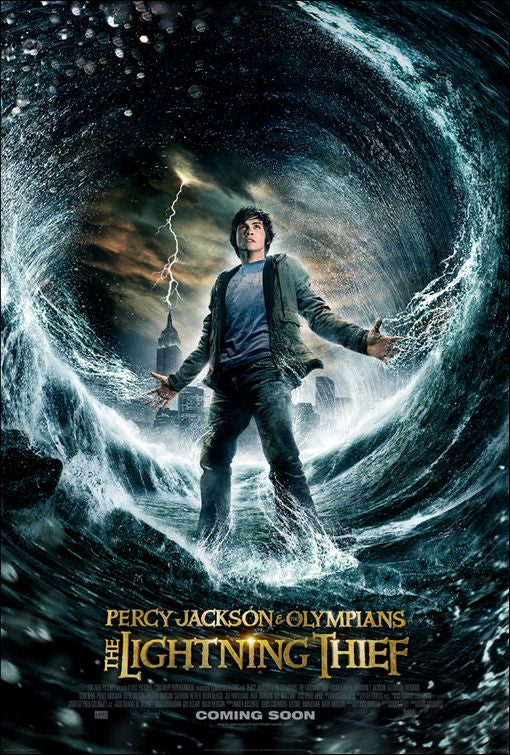1000 piece jigsaw puzzle for the movie poster: Percy Jackson & the Olympians: The Lightning Thief (2010) ver3
