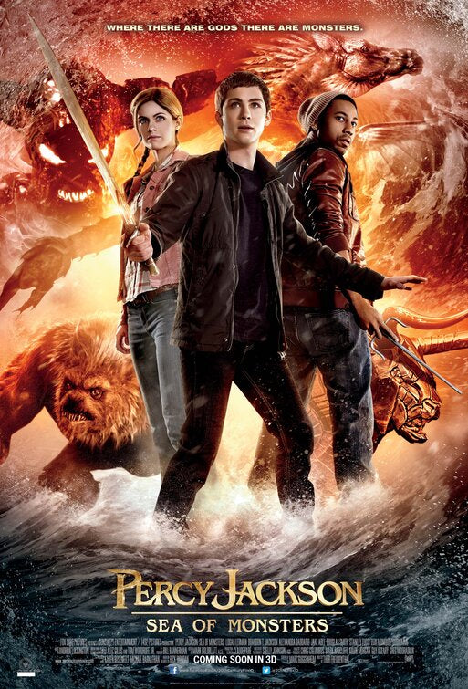 1000 piece jigsaw puzzle for the movie poster: Percy Jackson: Sea of Monsters (2013) ver7
