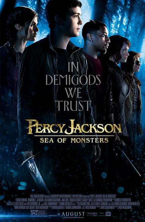 1000 piece jigsaw puzzle for the movie poster: Percy Jackson: Sea of Monsters (2013) ver8