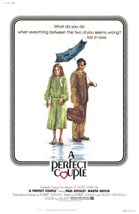 1000 piece jigsaw puzzle for the movie poster: A Perfect Couple (1979)