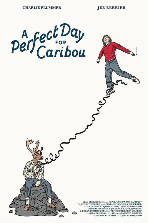 1000 piece jigsaw puzzle for the movie poster: A Perfect Day for Caribou (2022)