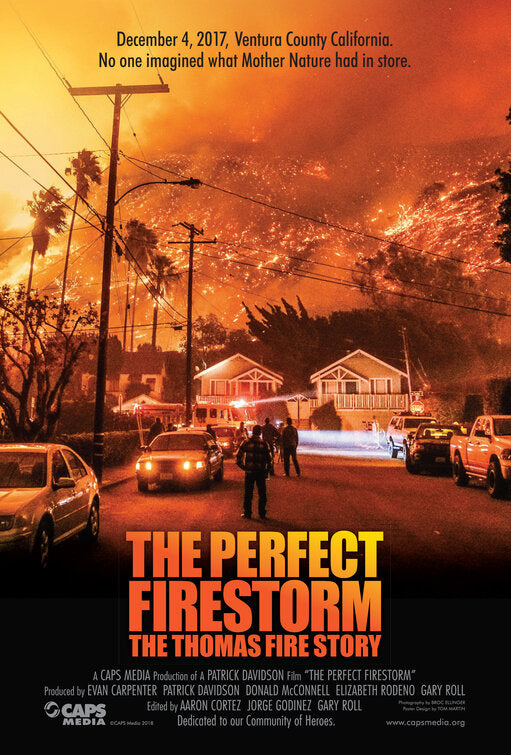 1000 piece jigsaw puzzle for the movie poster: The Perfect Firestorm (2018)