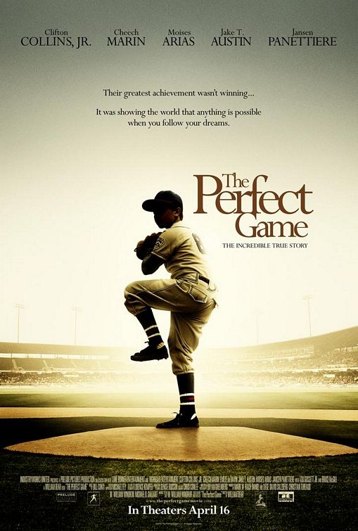 1000 piece jigsaw puzzle for the movie poster: The Perfect Game (2010)