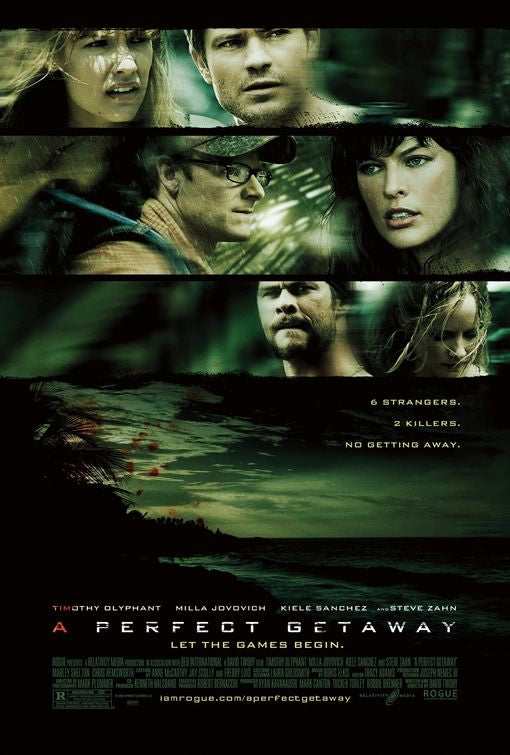 1000 piece jigsaw puzzle for the movie poster: A Perfect Getaway (2009)