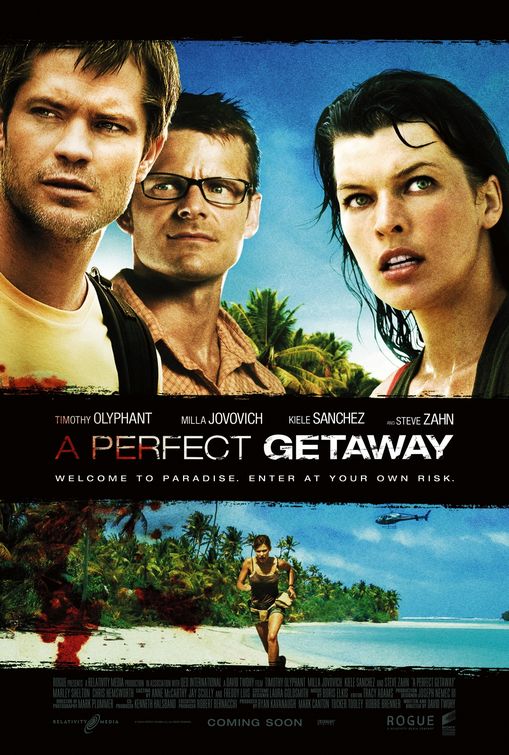 1000 piece jigsaw puzzle for the movie poster: A Perfect Getaway (2009) ver4
