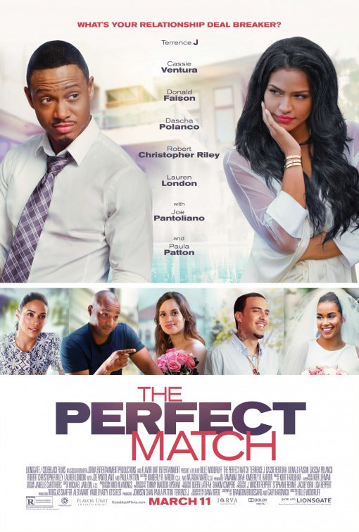 1000 piece jigsaw puzzle for the movie poster: The Perfect Match (2016)