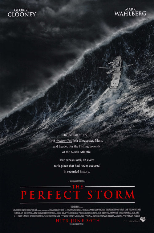 1000 piece jigsaw puzzle for the movie poster: The Perfect Storm (2000)