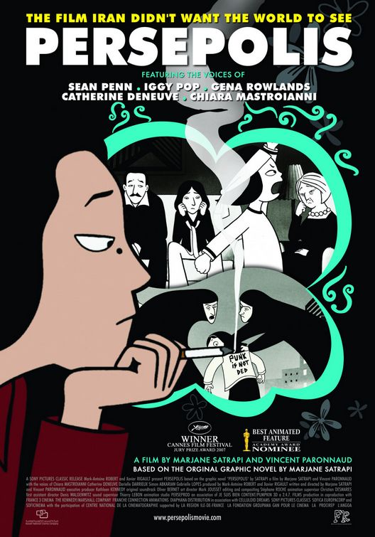 the movie poster: Persepolis (2007) ver2