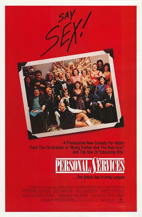 the movie poster: Personal Services (1987)