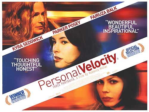 the movie poster: Personal Velocity (2002) ver2