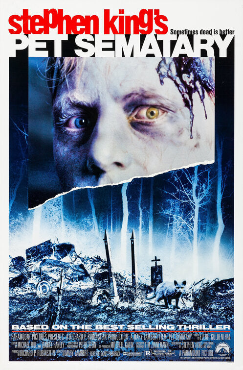 the movie poster: Pet Sematary (1989)