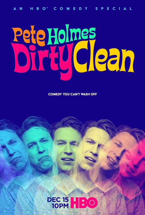 1000 piece jigsaw puzzle for tv poster: Pete Holmes: Dirty Clean