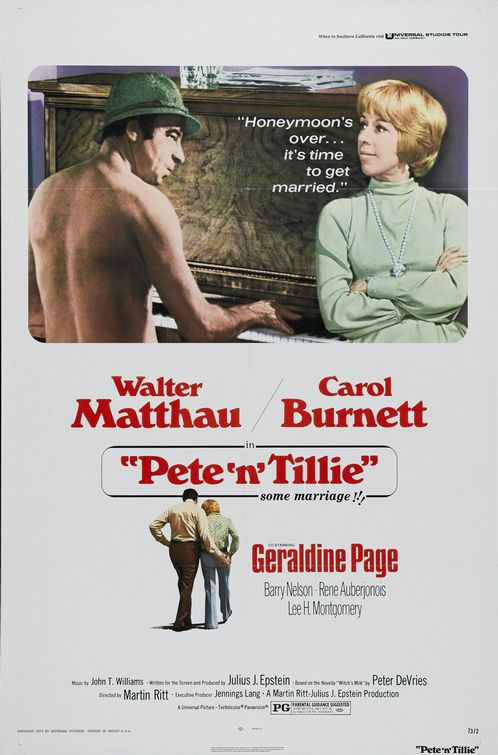 the movie poster: Pete 'n' Tillie (1972)